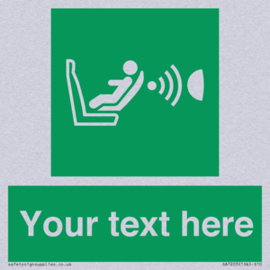 Custom safe condition child seat presence orientation detection system